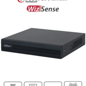 DVR DAHUA DE 4 CANALES 2 MPX LITE/WIZSENSE/H.265+/4 CANALES+1 IP (DH-XVR1B04-I)